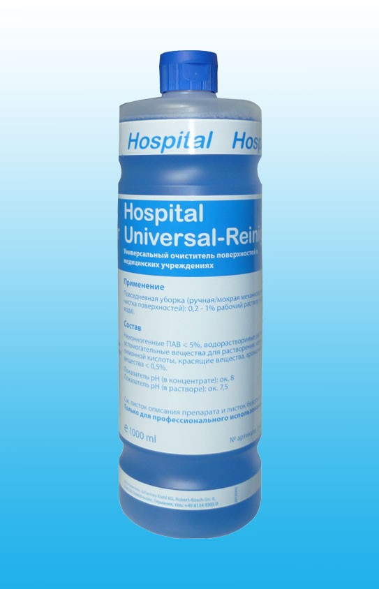 Hospital Universal-Reiniger / универсальный очиститель поверхностей для медицинских учреждений - фото - 1