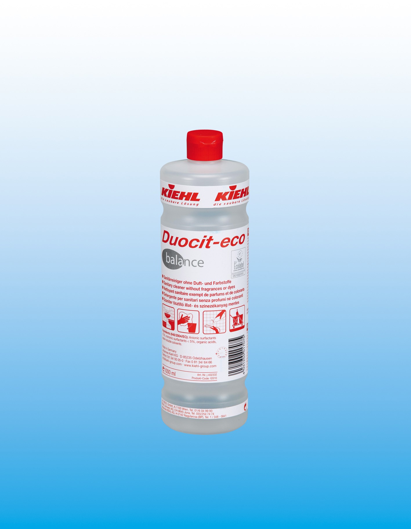 Duocit-eco balance / ср-во для санитарных помещений, без цвета и запаха - фото - 1