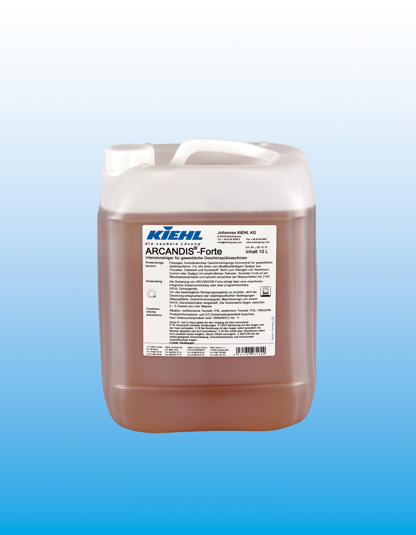 ARCANDIS®-Forte / моющее ср-во для гастроемкостей и пищевых лотков - фото - 1